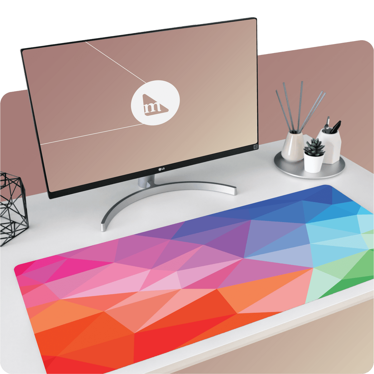 Colorful desk mat deals