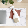 White Marble Grain Desk Pad - The Modern Stationery