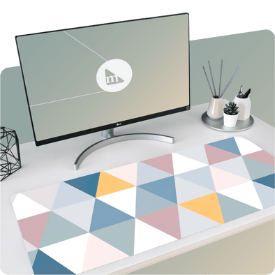 Triangle Pattern Desk Pad - The Modern Stationery