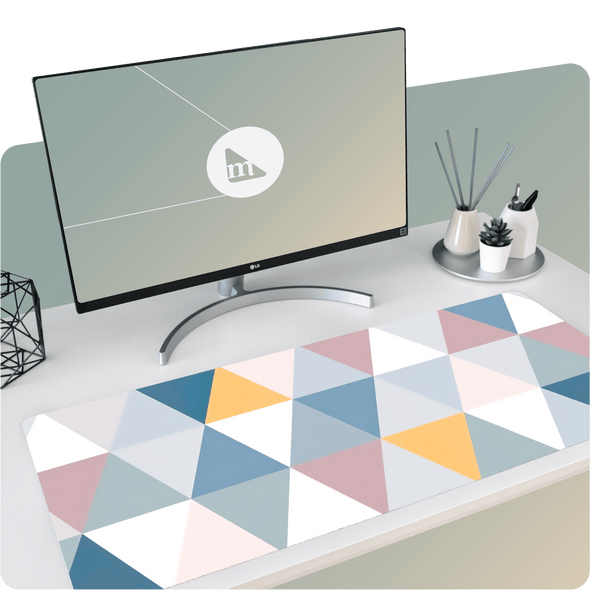 Triangle Pattern Desk Pad - The Modern Stationery