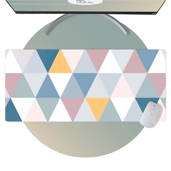 Triangle Pattern Desk Pad - The Modern Stationery