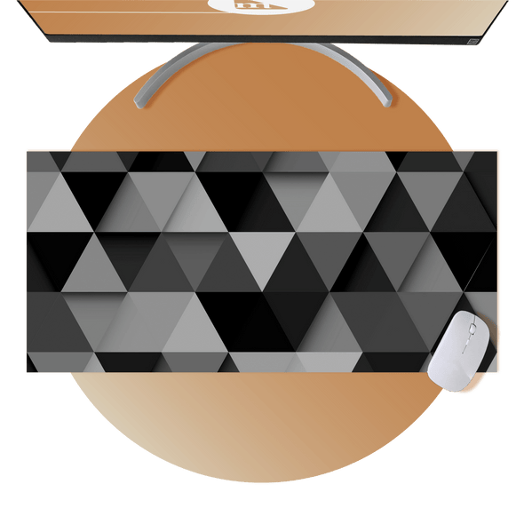 Triangle Pattern Desk Pad (V3) - The Modern Stationery