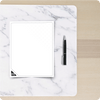 White Marble Grain Desk Pad - The Modern Stationery