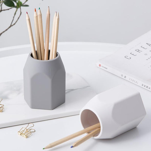 Hexagon Pencil Holder - The Modern Stationery